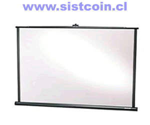 KlipX Telon Mural 1.72 X 1.30 MT - 218 cm diagonal - 4:3 - Matte White - blanco Modelo KPS-302